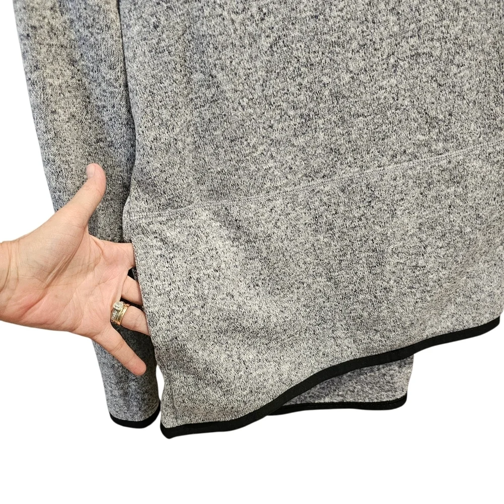 Nike Women's Heather Gray Summit Hooded Pullover